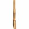 Ekena Millwork Saratoga Smooth Timber Gable Bracket, Western Red Cedar, 84"W x 21"H x 1 1/2"D x 5 1/2"F, 6/12 Pitch GBW084X21X0206SAR00SWR - alternate 2